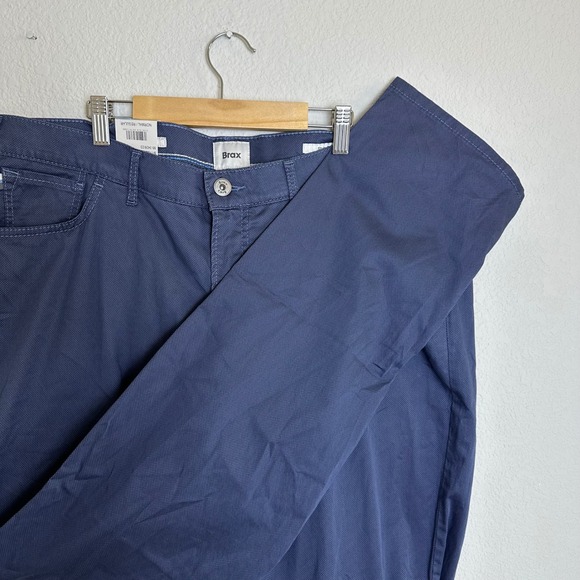brax Other - Brax Mens Chuck Modern Fit Ultralight Stretch Pants Navy Blue 42 x 34 NEW